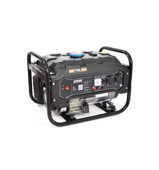 Генератор БЕНЗИНОВИЙ meFMfa G3500Е 2.8кВт (3 KVA), однофазний, 220V, 50Hz, об&aposєм 15л, 600х440х430, 44кг