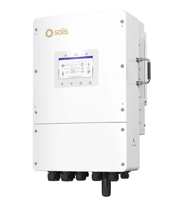 Гибридный инвертор Solis S6-EH3P12K02-NV-YD-L трехфазный низковольтный