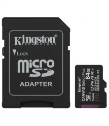 Модуль флэш-памяти Kingston MICRO SDXC 64GB UHS-I W/ADAPTER