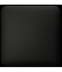 Заглушка монтажної коробки Ajax SoloCover (CP), CoverPlate, Чорна