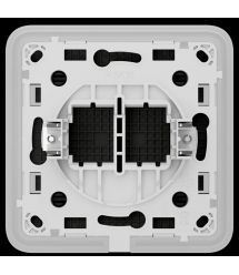 Заглушка монтажної коробки Ajax SoloCover (CP), CoverPlate, Чорна