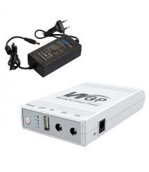 Комплект ИБП с блоком питания для роутера UPS103C (16000 мАч)