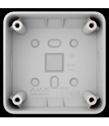 Коробка для зовнішнього монтажу Ajax SurfaceBox для пристрою LightSwitch або Outlet White