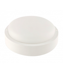 Світлодіодний світильник круглий Vestum 1-VS-7103 15W, 4500K, 220V, IP65, 174x62мм білий