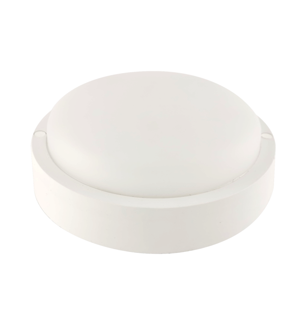 Світлодіодний світильник круглий Vestum 1-VS-7103 15W, 4500K, 220V, IP65, 174x62мм білий