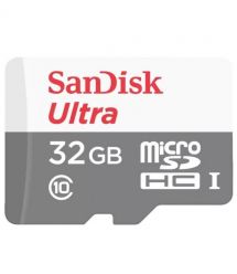 Карта памяти SanDisk microSD 32GB C10 UHS-I Ultra