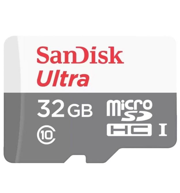 Карта памяти SanDisk microSD 32GB C10 UHS-I Ultra