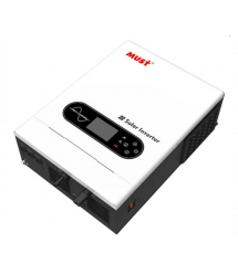 Гібридний інвертор MUST PV18-6248ECO. 6200W, 48V, струм заряду 100A, 170-280V, MPPT (100А, 120-450 Vdc), 428x318x140 мм. 10 кг.