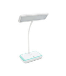 Настільна лампа WEIDASI WD-6048. Потужність 5 Вт. 153 Lm. Сенсорне керування. Діммер. Акумулятор 2400 mAh. 20 LED. White, Box