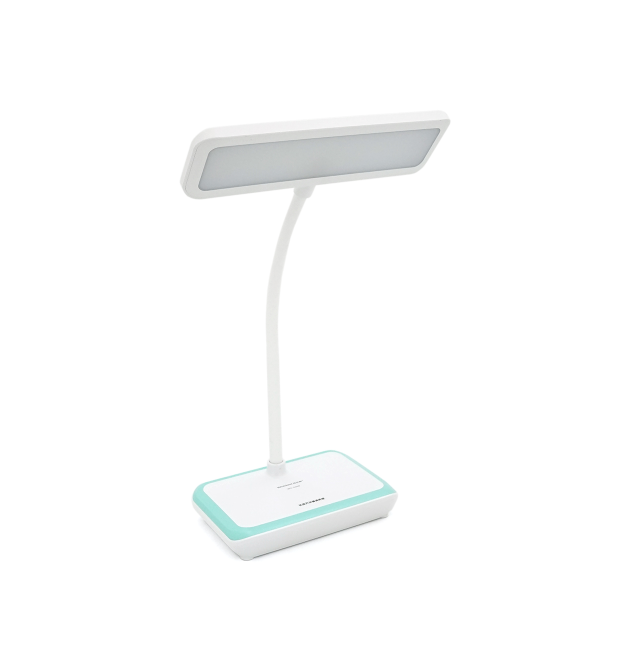 Настільна лампа WEIDASI WD-6048. Потужність 5 Вт. 153 Lm. Сенсорне керування. Діммер. Акумулятор 2400 mAh. 20 LED. White, Box