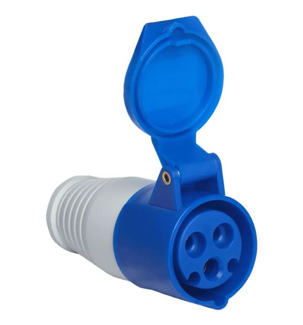 Розетка переносная UEA 213 16А 220В 2Р+Е IP44