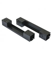 Опора 100 мм шафи шириною 610 мм чорна, серія MGSE