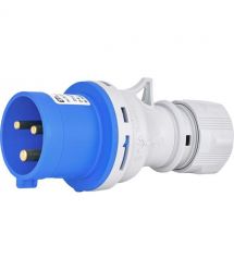 Вилка кабельная ЕТІ EV-3232 IP44 32A 230V 2P+PE