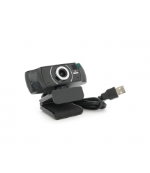 Вебкамера із мікрофоном B08, 2K 30fps, пласт. корпус, Black, BOX