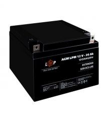 Розпродаж (4134) Акумулятор AGM LPM 12V - 26 Ah (09-2024)