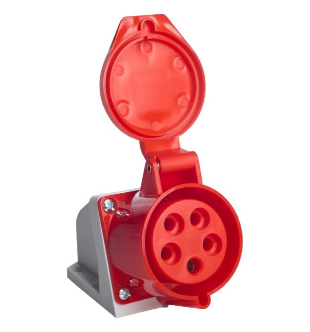 Розетка стационарная внешняя UEA 115 16А 380В 3Р+N+Е IP44