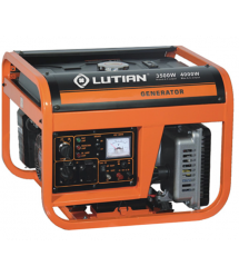 Генератор инверторный БЕНЗИНОВЫЙ LUTIAN LT4500I, 4,5KVA (3.5kW), однофазный, мотор LT170-F1 4-тактний, 1-циліндровий OHV, 220V,