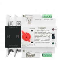 Автоматичний перемикач (АВР) під DIN-рейку TOMZN TOQ5-2P 100A 2 полюси
