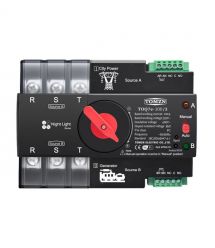 Автоматичний перемикач (АВР) під DIN-рейку з Wi-Fi TOQ7e-100-3P 100A 3 полюси