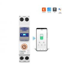 Розумний автоматичний вимикач з Wi-Fi (Tuya) TOMZN TOB9S-63 63A