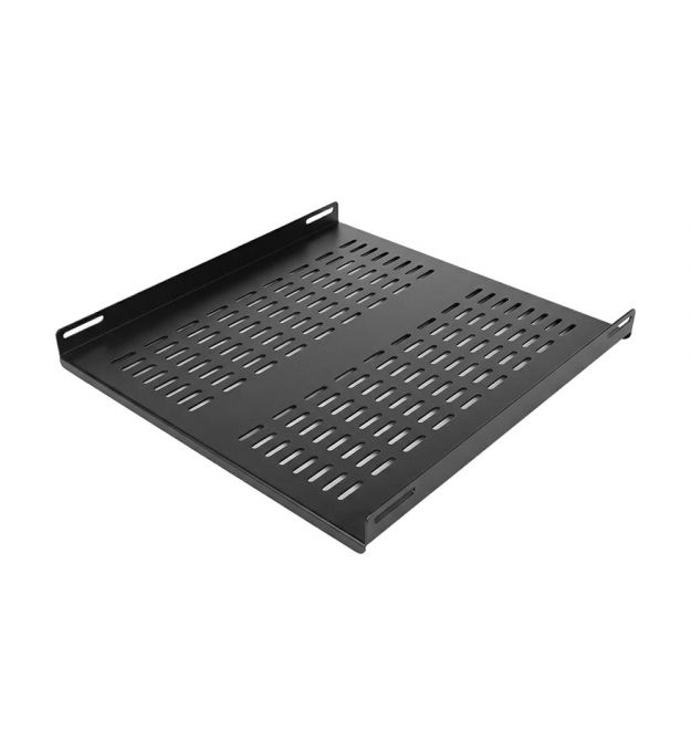 Серверна полиця Trinix TRX-800D-SH Black для комутаційної шафи глибиною 800 мм