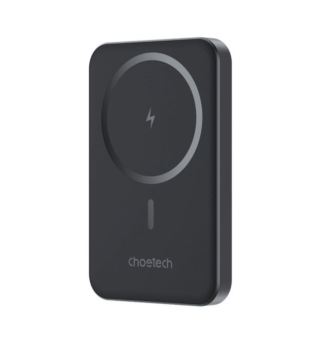 Повербанк 5000mAh Choetech B709 Black PD3.0 бездротова магнітна зарядка