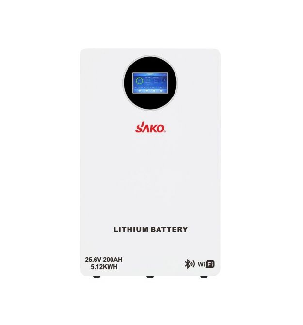 Акумуляторна батарея літій-залізо-фосфатна LiFePO4 200А*год 25.6В 5120Вт*год Sak