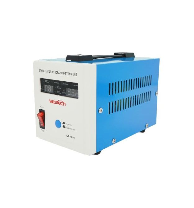 Стабилизатор напряжения Westech SVR-1000ВA/750Вт однофазный релейный