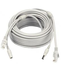 Патчкорд комбинированный RJ-45 + DC 20м