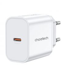 Мережевий зарядний пристрій Choetech PD3042 mini PD45W USB-C White
