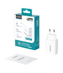 Мережевий зарядний пристрій Choetech PD3042 mini PD45W USB-C White