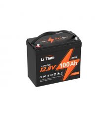Акумуляторна батарея літій-залізо-фосфатна 12.8В 100А*год LiFePO4 LiTime Mini L12V100-100-MINI-16-A60