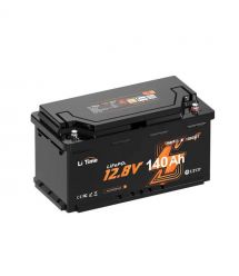 Акумуляторна батарея літій-залізо-фосфатна з Bluetooth 12.8В 140А*год LiFePO4 LiTime H190 L12V140-150-H190-BT-4-AC150