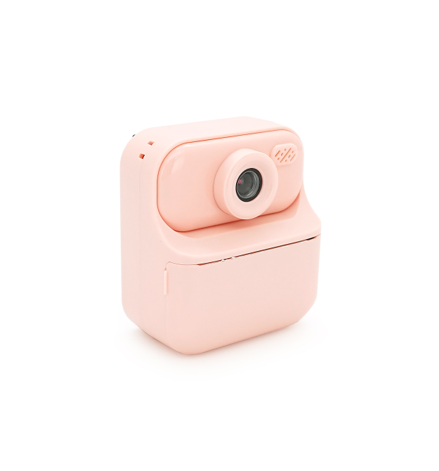 Дитячий фотоапарат S1 з функцією миттєвого термодруку, 2 камери, екран IPS 2,4-дюйми, Type-C, Pink, BOX