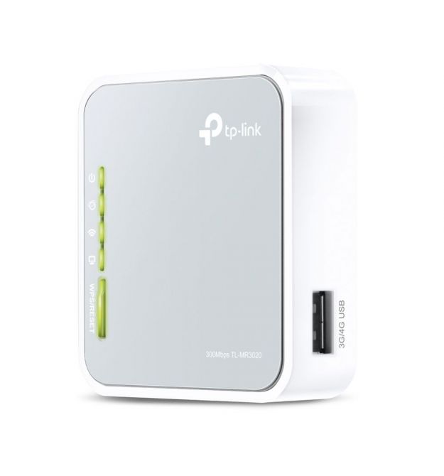 Маршрутизатор TP-LINK TL-MR3020 N300 1xFE LAN/WAN 1xUSB2.0 for 3G/4G/LTE