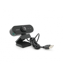 Вебкамера з мікрофоном A01, 720p 30fps, пласт. корпус, Black, BOX