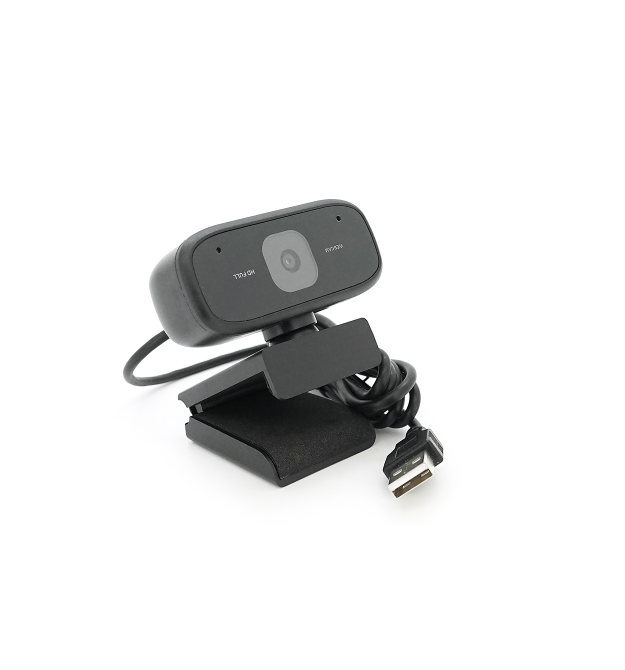 Вебкамера з мікрофоном A52, 1080p 30fps, пласт. корпус, Black, BOX