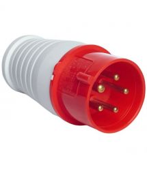 Вилка переносная UEA 015 16А 380В 3Р+N+Е IP44