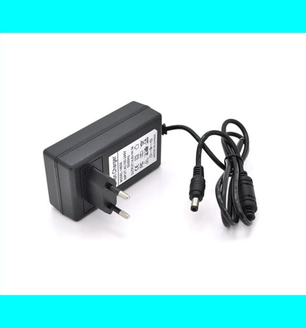 Зарядний пристрій LiFePo4 акумуляторів 12V, штекер 5,5, з індикацією, DC:14.6V 3A, BOX, (80*43*30 mm)