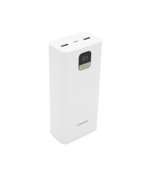 Power Bank FONENG P55 30000mAh, 2*USB+Tepe-C, White, 0.580kg, Box