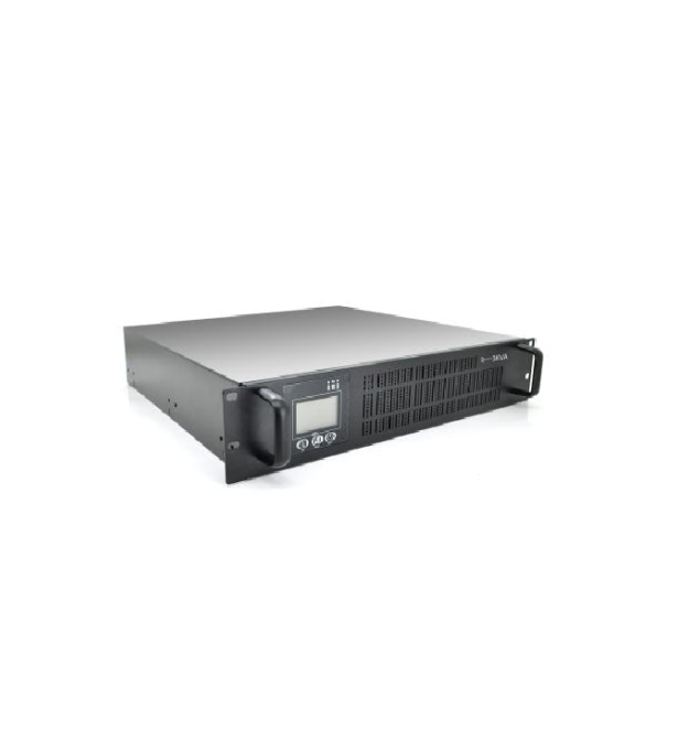 ДБЖ ONLINE Ritar RT-3KSLI-LCD, RACK 3000VA (3000Вт), LiFePO4 76.8V 829Wh 2000C, charge 4-12A, 110-300V, 18.3 kg (438*532*88), Q1