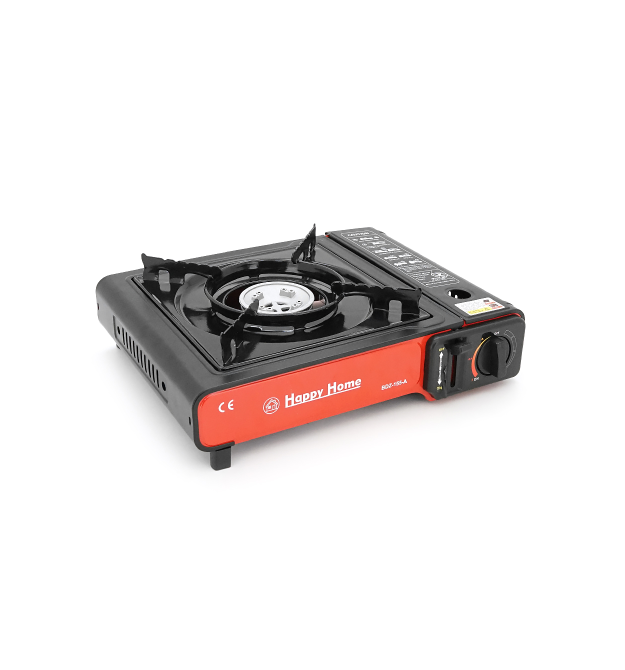 Портативна газова плита GS001-1, Black, Box