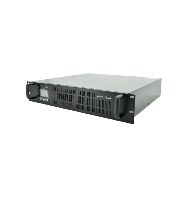 ДБЖ ONLINE Ritar RT-1KSLI-LCD, RACK 1000VA (1000Вт), LiFePO4 38.4V 276.48Wh 2000C, charge 4-12A, 110-300V, 10.7 kg (438*413*88),