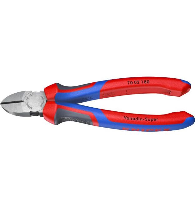 Кусачки боковые (бокорезы) KNIPEX 70 02 180 Ø4,0мм