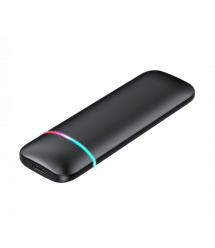 Кишеня зовнішня M14NVME, Type-C 3.1 A-C 10 Гбіт - с, M.2 - NVME Протокол: M.2 NVME - NGFF Dual Protocol, Контролер: 9210B, Led,
