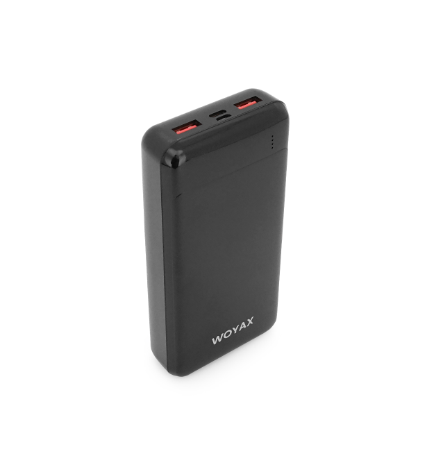 Power Bank WOYAX WY-20F 20000mAh, 22.5W, Black, 0.400kg, Box