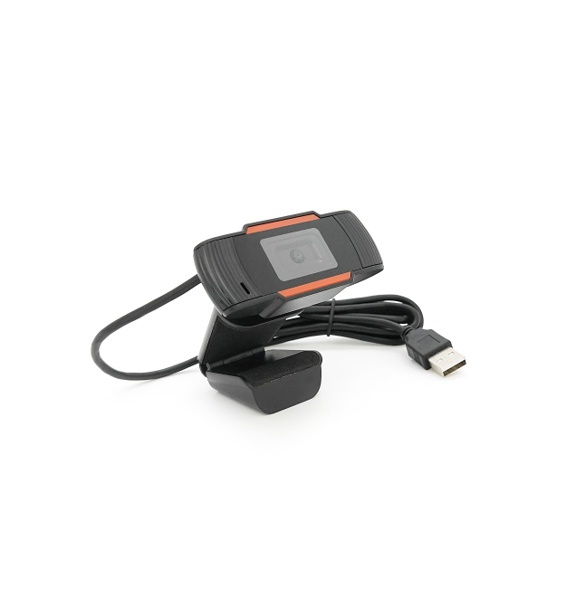 Вебкамера з мікрофоном A11, 720p 30fps, пласт. корпус, Black, BOX