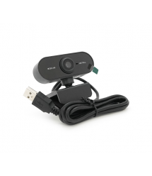Вебкамера з мікрофоном A32, 1080p 30fps, пласт. корпус, Black, BOX