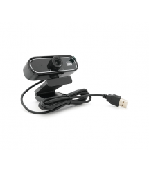 Вебкамера з мікрофоном Q5, 1080p 30fps, пласт. корпус, Black, BOX
