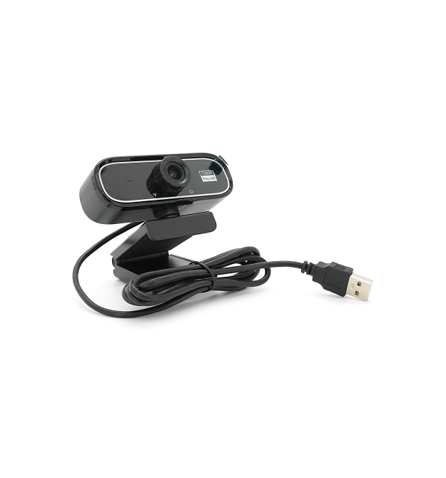 Вебкамера з мікрофоном Q5, 1080p 30fps, пласт. корпус, Black, BOX